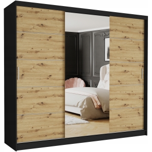 Szafa przesuwna Norvio I 250 cm z lustrem